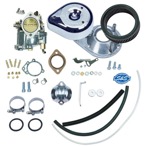 Super E Carburetor Kit for 1966-'78 Big Twin Models, Standard Tanks
