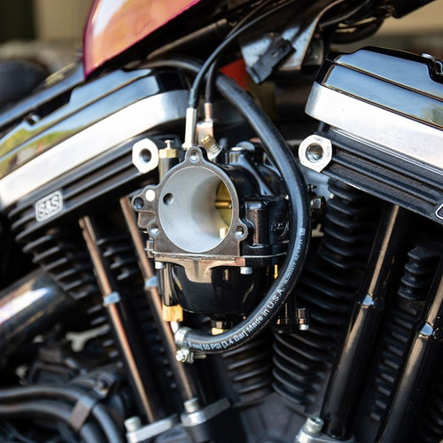 S&S Cycle Super E Black Carburetor Assembly