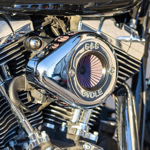 Stealth Air Stinger™ Kit with Chrome Teardrop for 2008-'16 Touring, '16-'17 Softail® Models