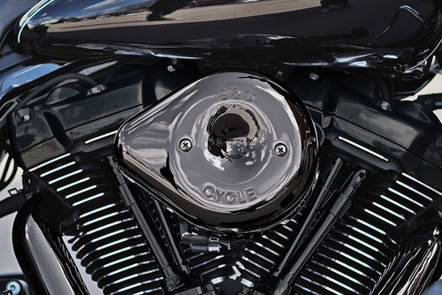 Lava Chrome Stealth Teardrop Air Cleaner Cover