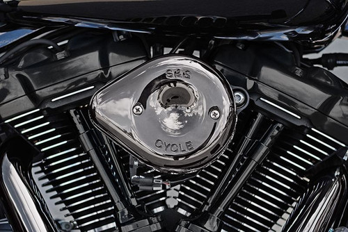 Lava Chrome Stealth Mini Teardrop Air Cleaner Cover