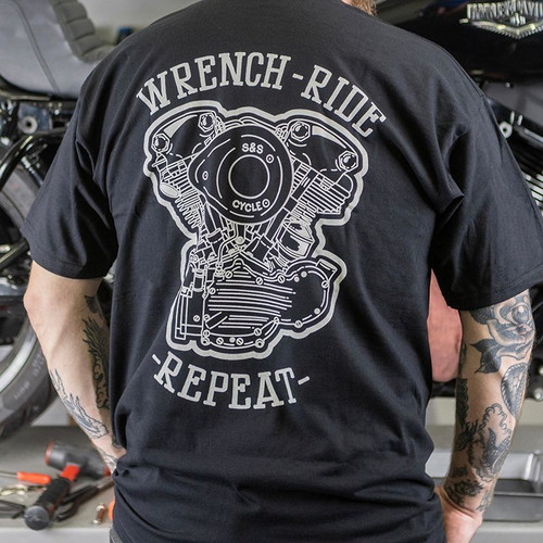 Wrench Ride Repeat KN T-Shirt