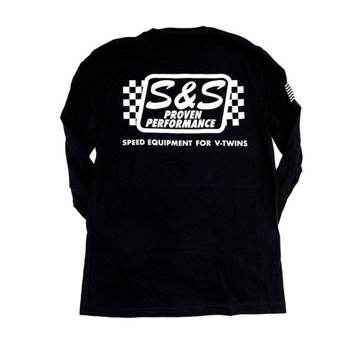 S&S Cycle Race Logo Long Sleeve Shirt