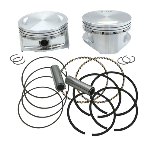 S&S® 4" Bore Forged Pistons for V100" and V107", 92-1403