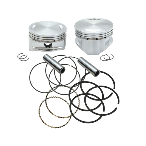 S&S® 4" Bore Forged Pistons for V116", 92-1422