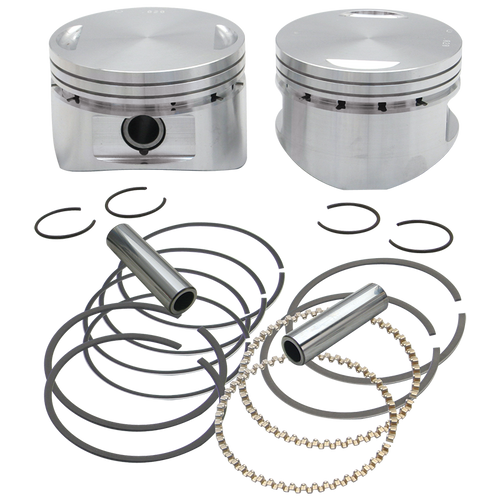 Forged 3 5/8" Bore Piston Kits for 1984-'99 HD® Big Twins 88", 93", & 98" Stock Style Heads, 92-1902